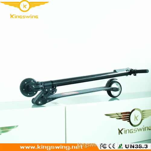 2016 Factory Lightest Carbon Fiber electric scooter Folding electic bicycle with Handrail